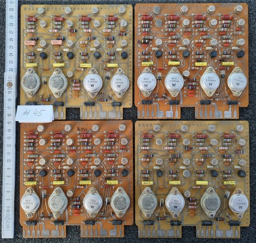 Univac cards platinen - 4x,