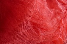 Moskitonetz 12,5m Fliegenschutz Rot Baldachin Mückennetz Betthimmel