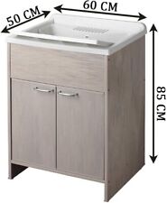 Negrari Waschbecken aus Kunstharz 9002KR