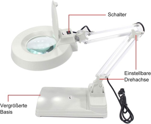 20x led lupenleuchte - 20x,