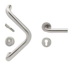 Edelstahl Stoßgriff