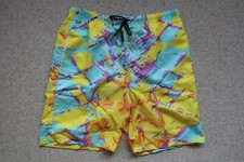 Belongtu Pineapple Summer Beach Boardshorts Badeshorts gelb blau orange L