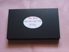POM / DELRIN-Platten - Schwarz - Verschiedene Größen