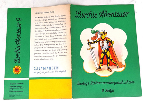 Lurchis abenteuer salamander - lurchis,