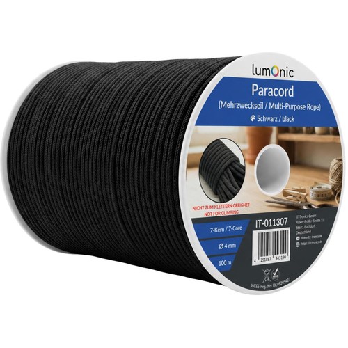 100m paracord 4mm - paracord,