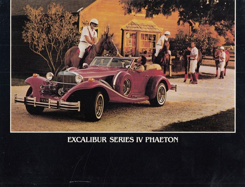Excalibur series phaeton - series,