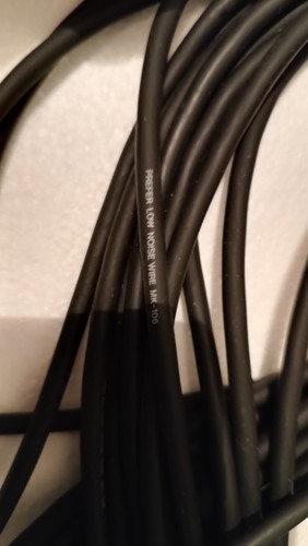 Xlr neutrik cable prefer low - +cable,