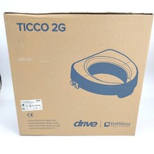 Drive DeVilbiss Healthcare Toilettensitzerhöhung 10,2 cm ohne Deckel Weiß Täglic