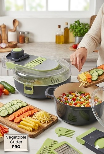 Vegetable chopper mandoline - vegetable,