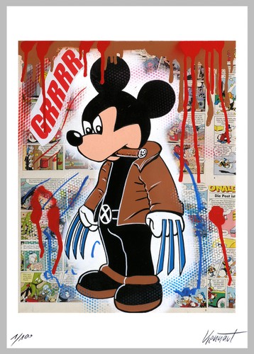 Kunst druck grafik street - druck,