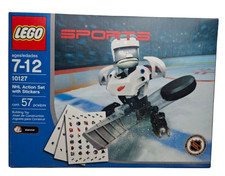 LEGO NHL Action Set mit Stickern Eishockey Hockey 10127 Set Legoset