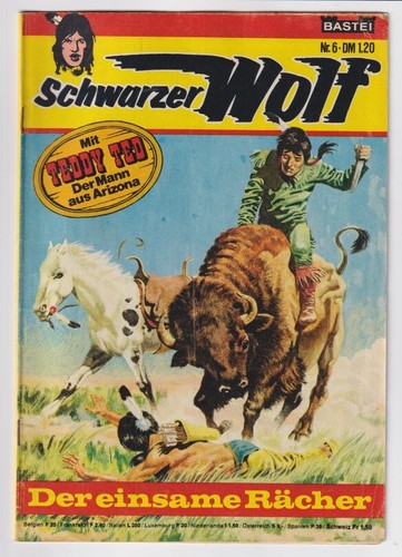 Schwarzer wolf - (bastei, 1975)