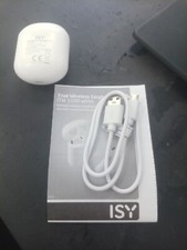 ISY ITW 1000, In-ear Kopfhörer Bluetooth Weiß