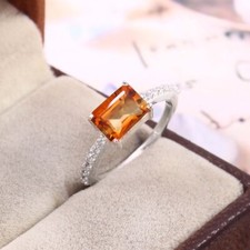 1.74 Karat Citrin Weiß Topas