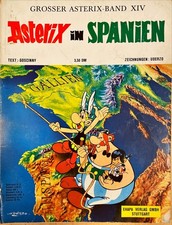 Dt Erstausgabe "Asterix in Spanien" Großer Asterix Band XIV (14) Ehapa Verlag