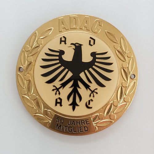 Adac plakette jahre - 50,