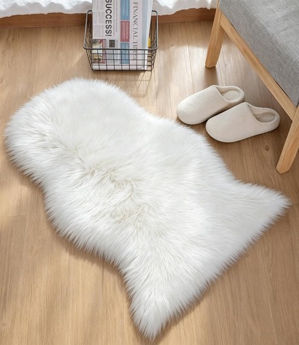 Faux lammfell teppich - faux,
