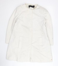 Zara Damen Mantel weiß