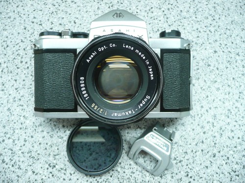 Asahi pentax super - sb, +