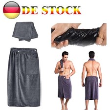 Saunakilt Herren Frottee,Saunahandtuch für den Mann,Herren Sauna Frottee Kilt DE