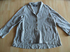 KANDIS & KANDISMANN Jacke + Rock Wollwalk Schurwolle hellgrau EG TOP115