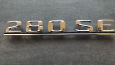 Mercedes Benz 280 SE Original Schriftzug Typenschild Emblem Badge Oldtimer