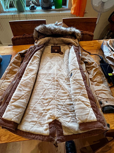 Naketano damen parka - parka, braun