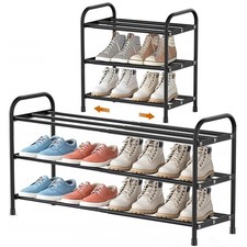 Expandable Schuhregal 3 Ebenen