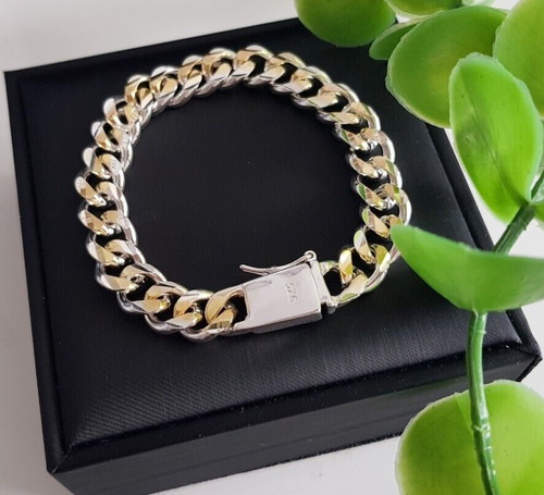 925 silber panzer armband - 925,
