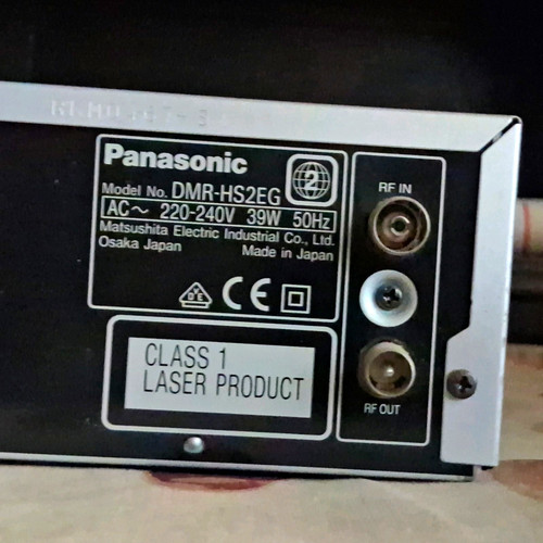 Panasonic dmr hs2eg - dmr-hs2eg, dvd