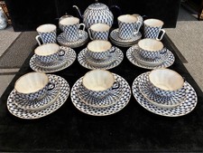 Porzellan Teeservice für 6