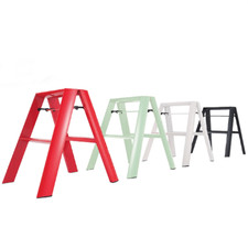 Metaphys Lucano 2 Step Leiter - Stilvoller & Leichter Aluminium-Hocker