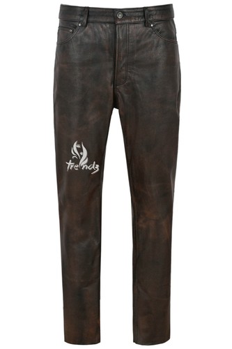 Herren echtleder biker - biker, hose