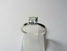 Silberring 925 Silber - Solitär Ring mit CZ - Verlobungsring, Gr. 50 bis Gr. 60