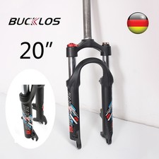 Faltrad 20" Fahrrad Suspension Gabel 1-1/8" 50mm Federweg 9mm QR Disc Falten DE