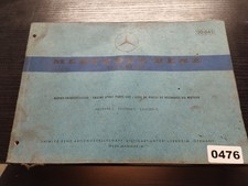 476 Mercedes Benz Motor - Ersatzteilliste OM 352  20045