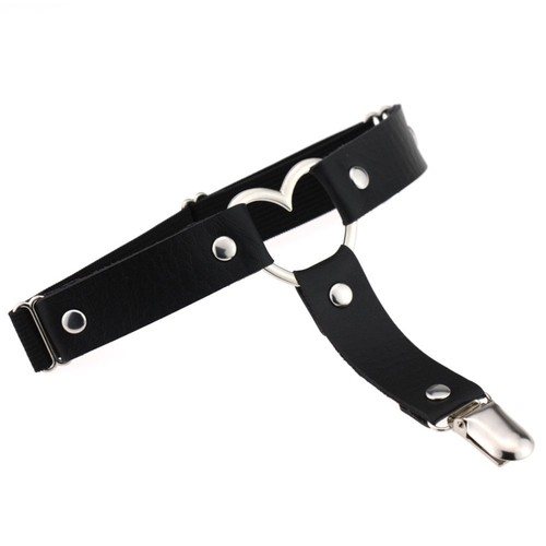 Ein strumpfhalter mit - ein, herz