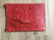 Etienne Aigner Mappe Leder Collegemappe Aktenmappe weinrot bordeaux