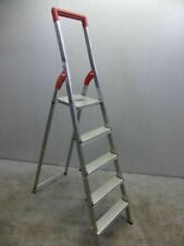Hailo SuperStep 8935 Alu Stehleiter Leiter 5 Stufen Haushaltsleiter 