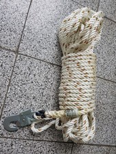 Rettungsseil MAS GmbH S 12 - 30m Sicherheitsseil mit Karabiner THW und Feuerwehr