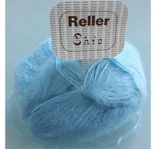 Wollpaket Rellana Chic Mohairwolle  Strickwolle 500g Mohair Wolle blau hellblau