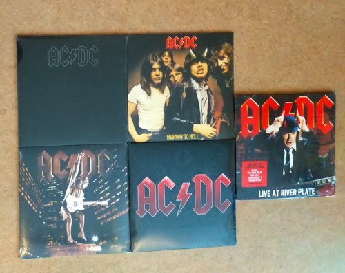 Schallplatten konvolut acdc - schallplatten,
