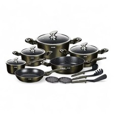 DMS TSM4015CM 15-teiliges Premium Kochgeschirr Set alle Herdarten