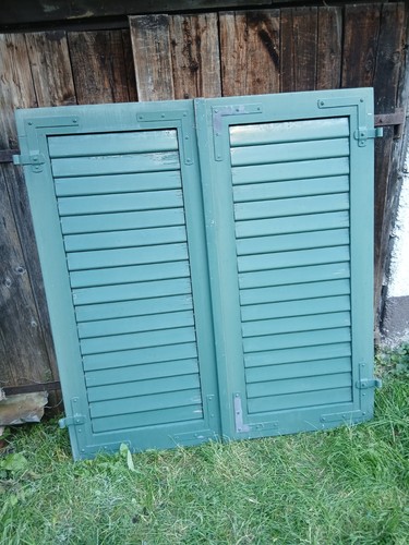 Paar fensterladen - paar,