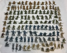 Matchbox Airfix 1:32 Figuren Konvolut 130 Soldaten WWII Plastikfiguren Set Armee