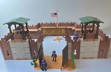 Playmobil / Fort Eagle (Umbau)  mit  2 Wachtürmen - 4 Nordstaatler # P 8060