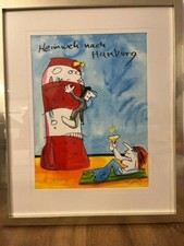  Farbsiebdruck Udo Lindenberg