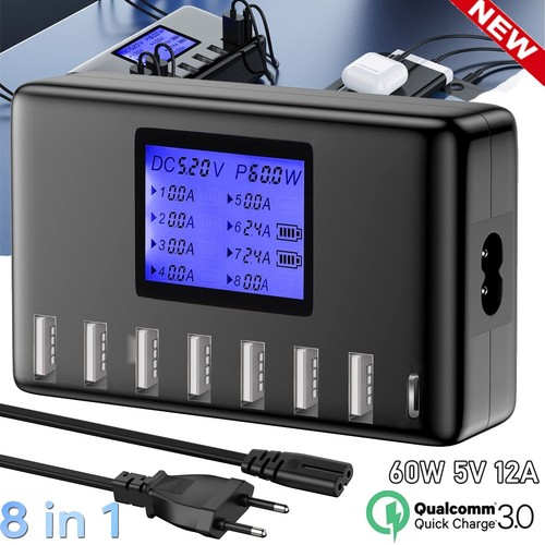 Usb ladegerät mehrfach - ladegerät, 60w