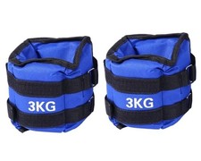 2 x 3kg (6kg) Fußgelenkgewichte Gewichte Fuß Gewichtmanschetten