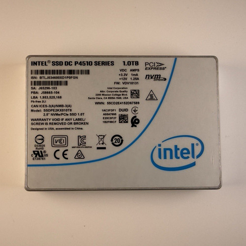 Intel ssd p4510 - intel,